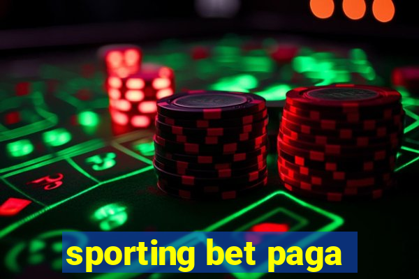 sporting bet paga