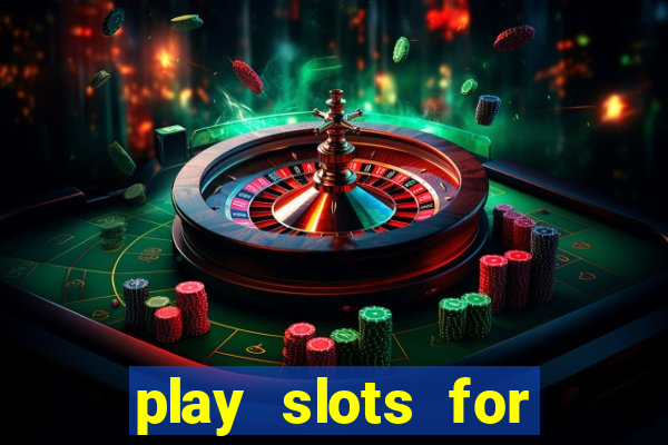 play slots for real money online