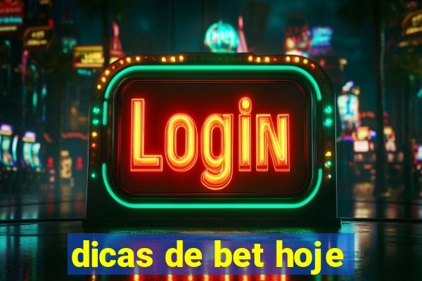 dicas de bet hoje