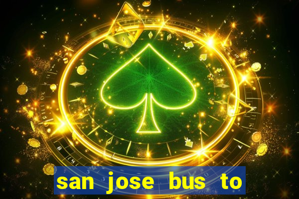 san jose bus to la fortuna