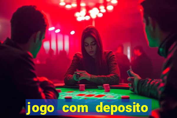 jogo com deposito de 3 reais