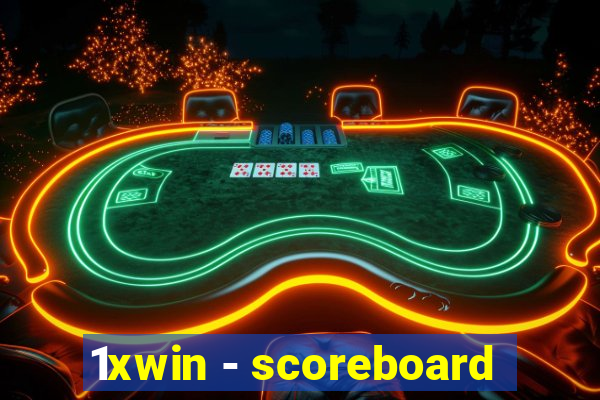 1xwin - scoreboard