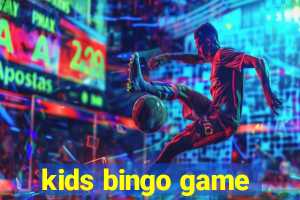 kids bingo game