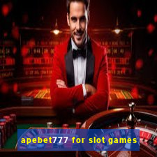 apebet777 for slot games