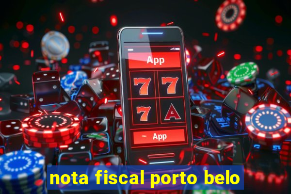 nota fiscal porto belo