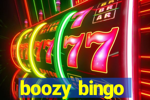 boozy bingo