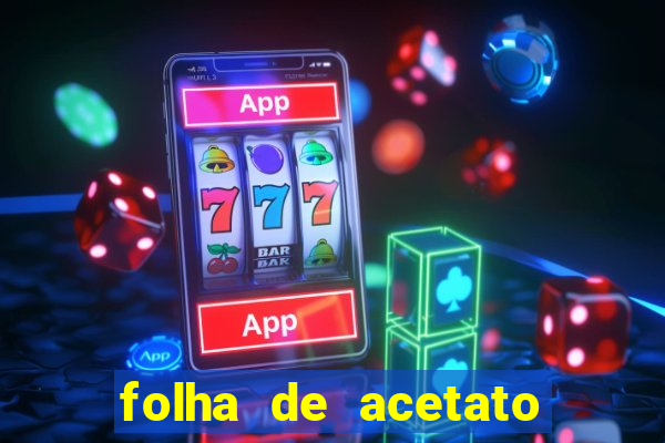 folha de acetato onde comprar