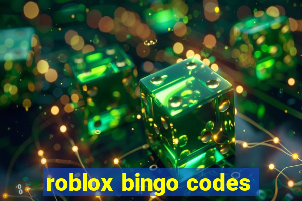 roblox bingo codes