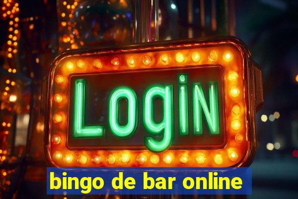 bingo de bar online