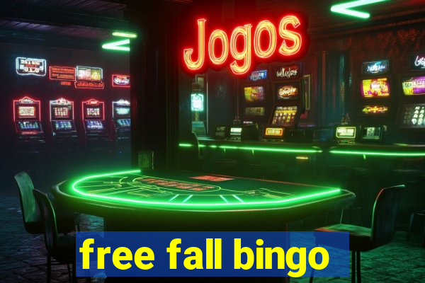 free fall bingo