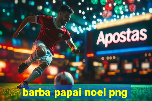 barba papai noel png