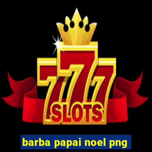 barba papai noel png