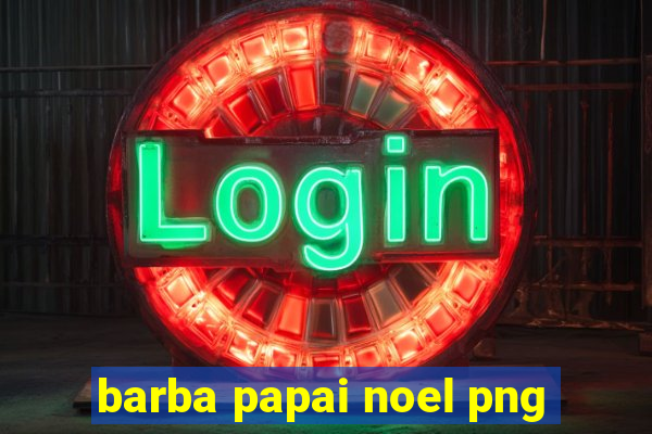 barba papai noel png