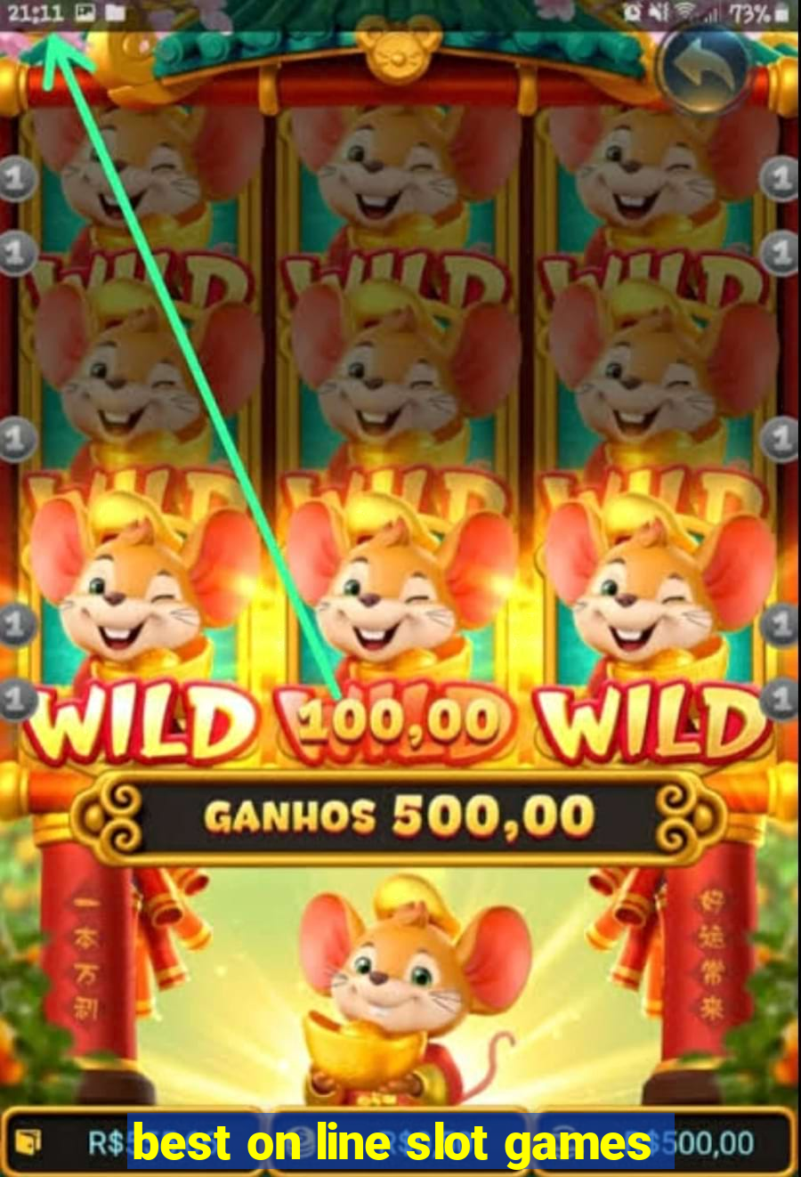 best on line slot games