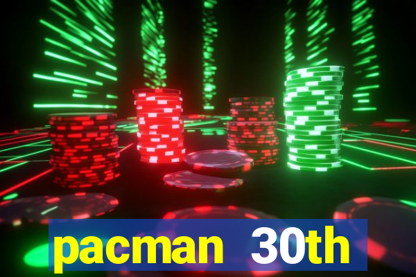 pacman 30th anniversary sonic