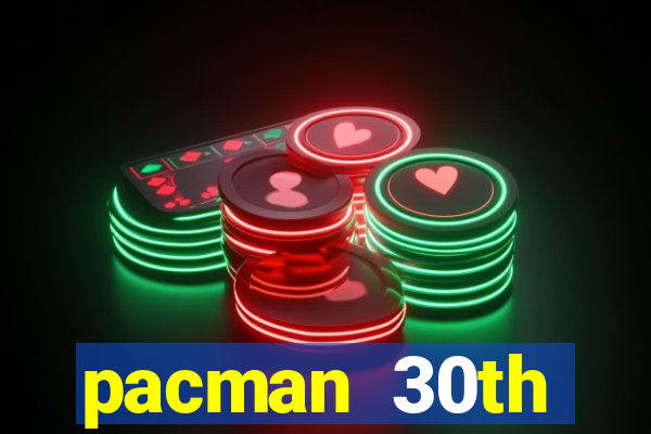 pacman 30th anniversary sonic