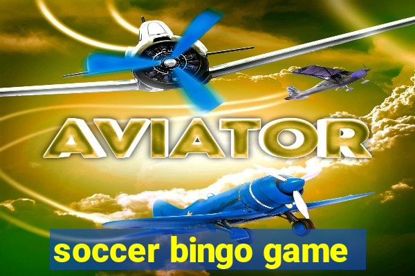 soccer bingo game