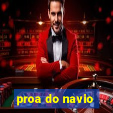 proa do navio