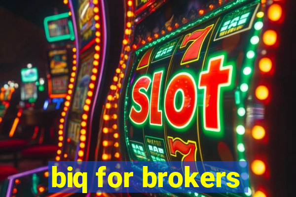 biq for brokers