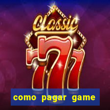 como pagar game pass com pix