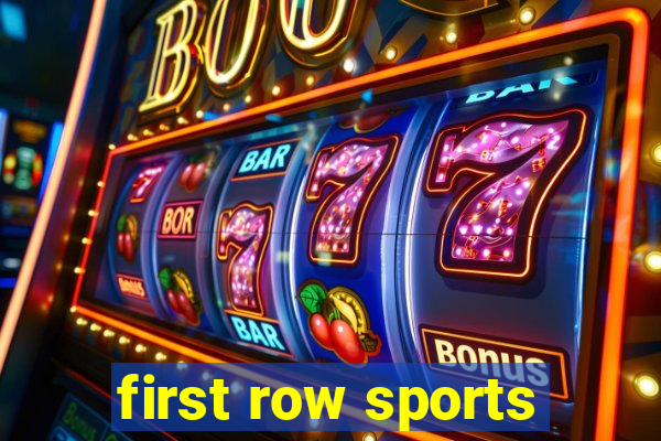 first row sports