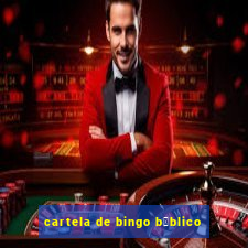 cartela de bingo b铆blico