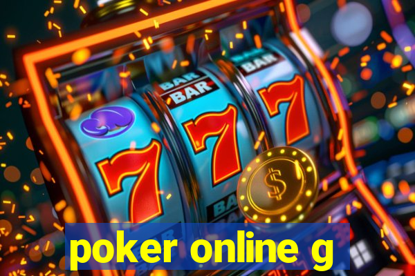 poker online g