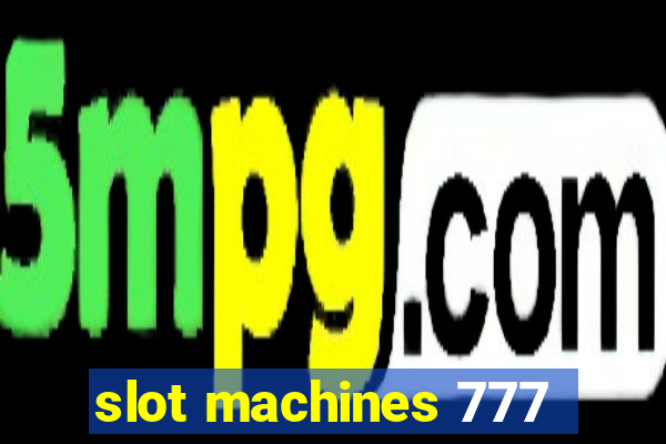 slot machines 777