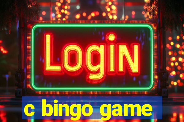 c bingo game