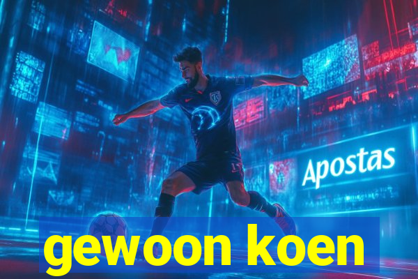 gewoon koen