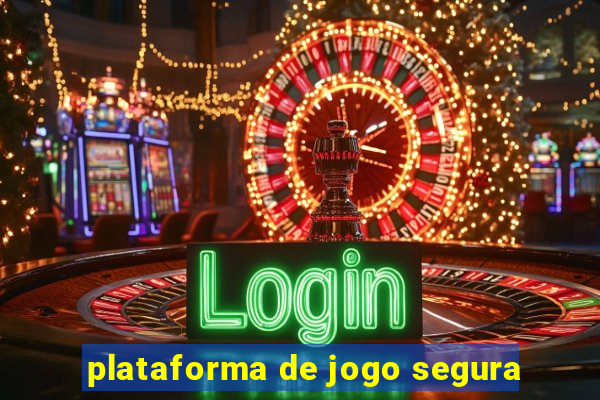 plataforma de jogo segura