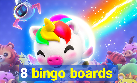 8 bingo boards