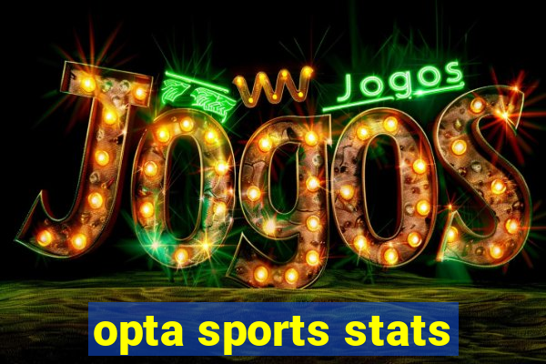 opta sports stats