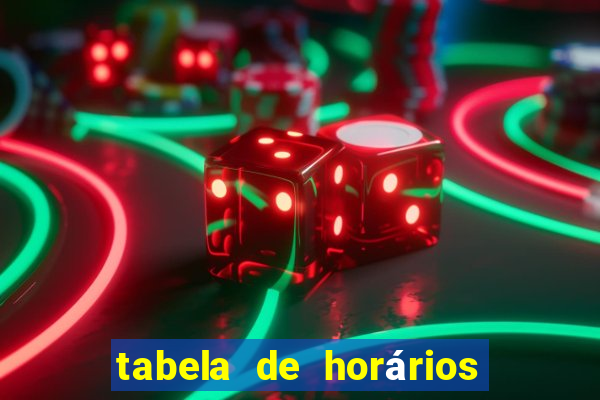 tabela de horários fortune tiger