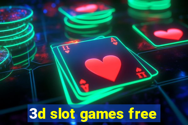 3d slot games free