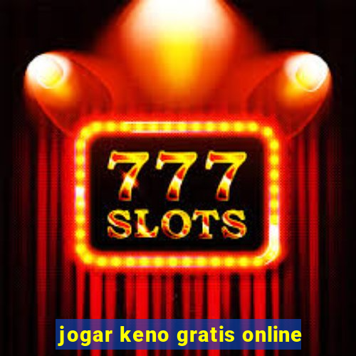 jogar keno gratis online