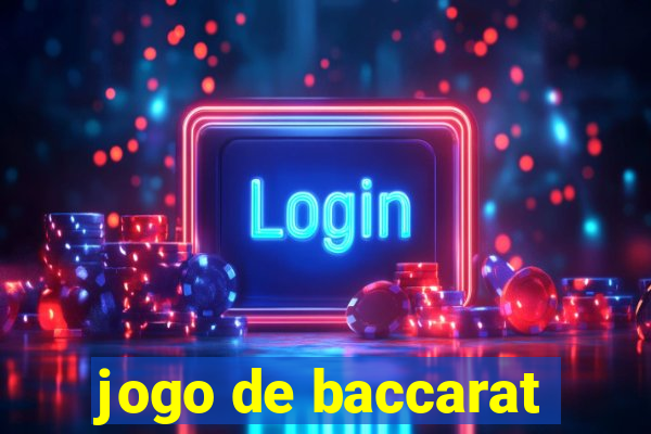 jogo de baccarat