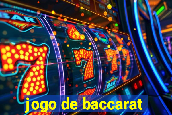 jogo de baccarat