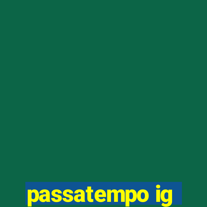 passatempo ig