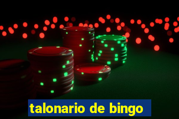 talonario de bingo