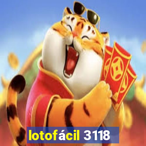 lotofácil 3118