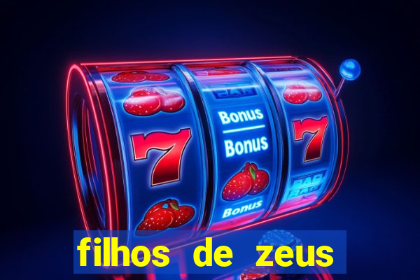 filhos de zeus mitologia grega