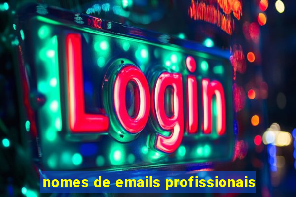 nomes de emails profissionais