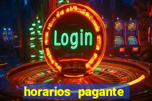 horarios pagante fortune tiger