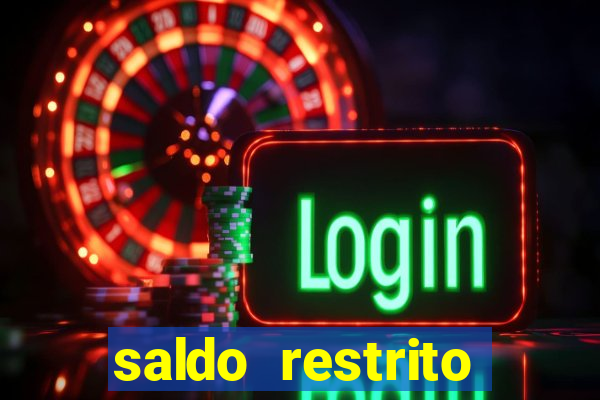 saldo restrito estrela bet