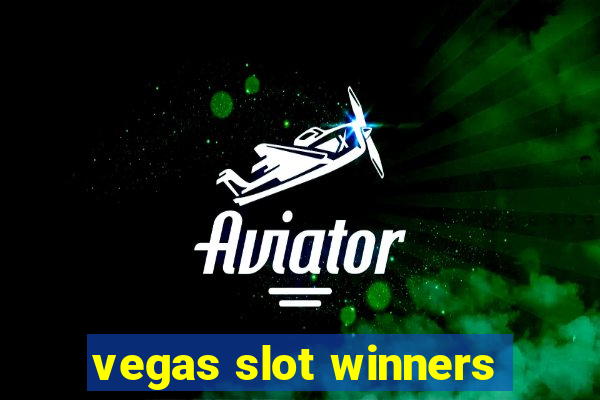 vegas slot winners