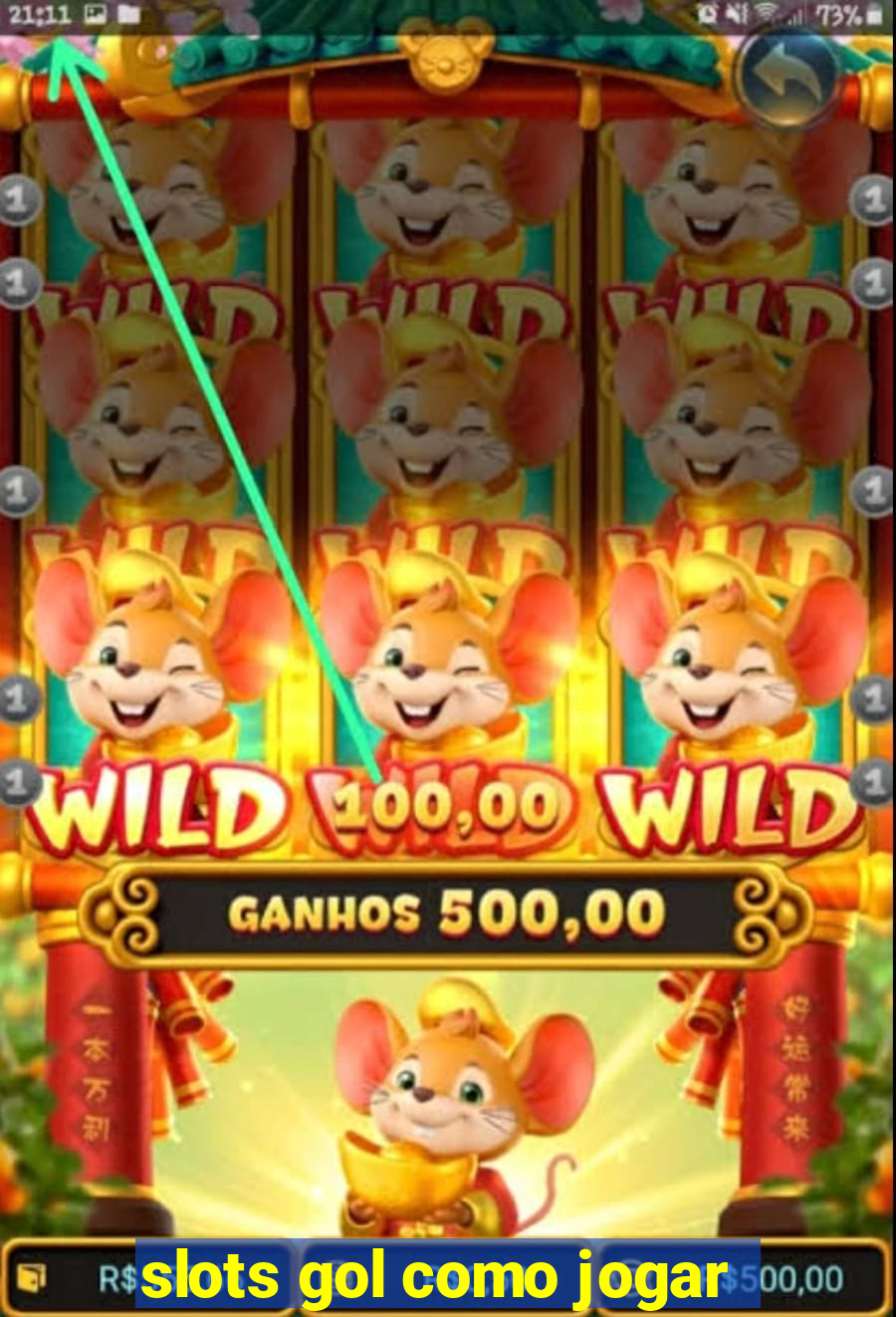 slots gol como jogar