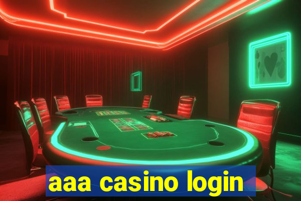 aaa casino login