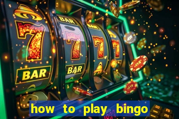 how to play bingo with playing cards