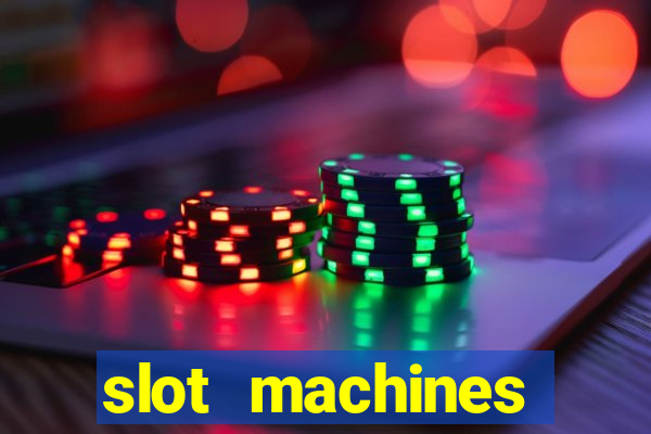 slot machines online gambling